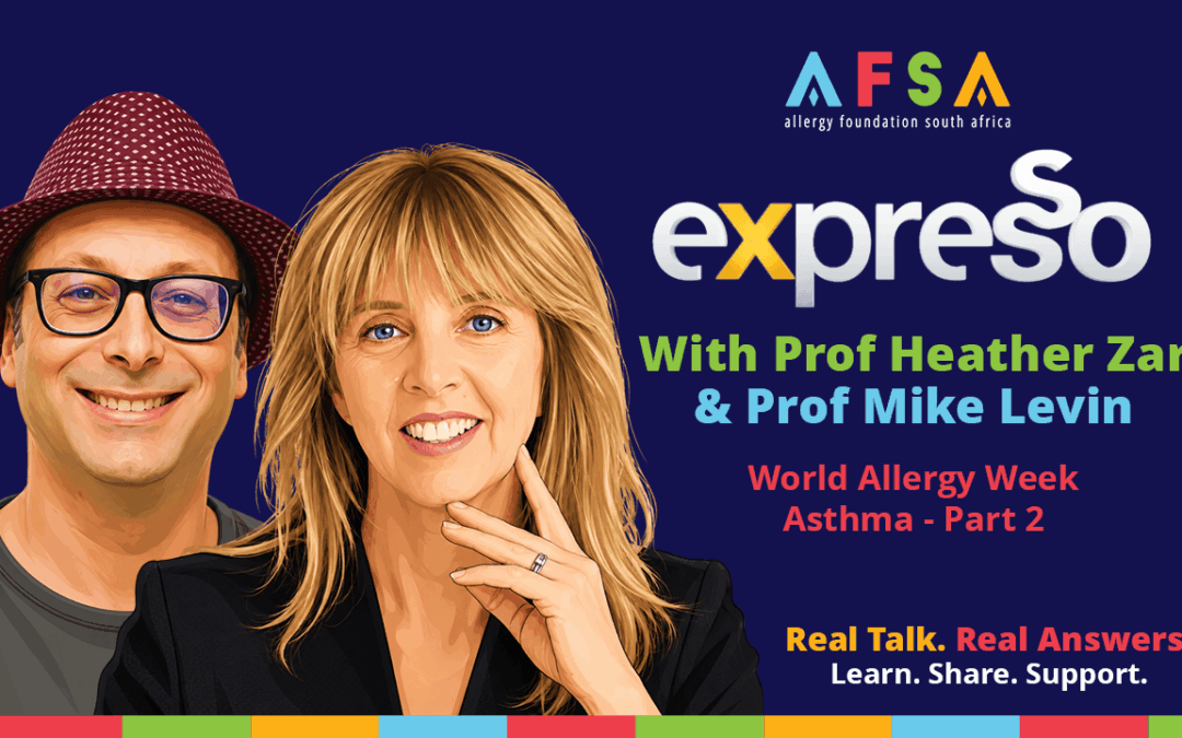 Professor Heather Zar and Professor Mike Levin on the AfriSpacer Video 2