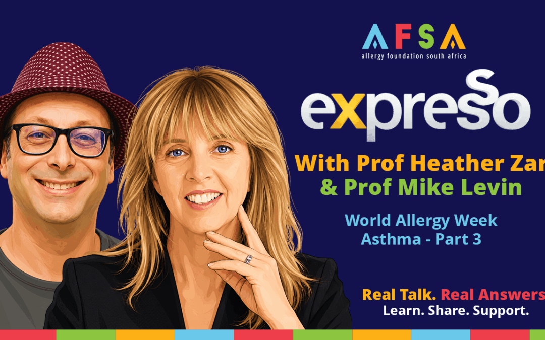 Professor Heather Zar and Professor Mike Levin on the AfriSpacer Video 3