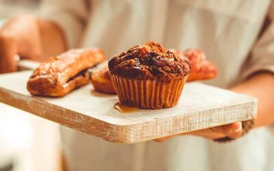 Apple and Banana cinnamon muffins