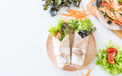 Sweet Potato, Black Bean and Avocado Burritos