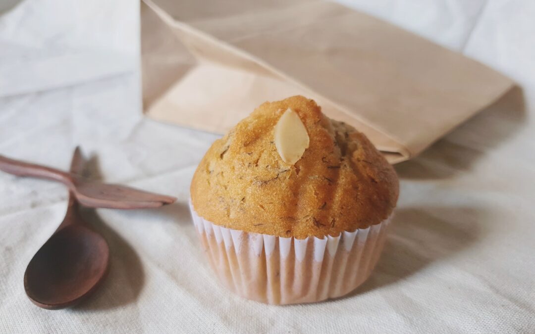 Banana muffins for lunchboxes