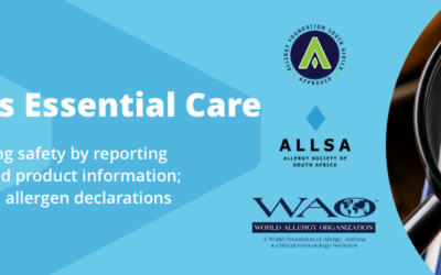Media Release this World Allergy Week: Allergy Care is Essential Care
